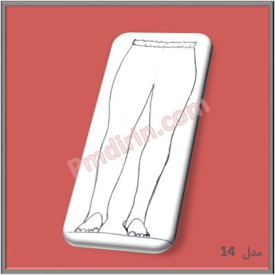 الگو ساق شلواري رکاب دار ـ مدل ۱۴